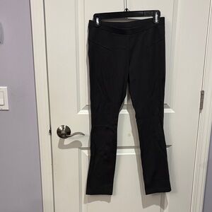 NIC+ZOE Black Straight Leg Pants